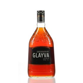 Glayva Liqueur mit beschädigtem Label 